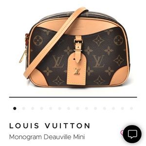 LOUIS VUITTON
Monogram Deauville Mini